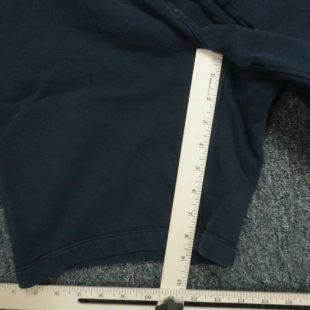 Lululemon Shorts Mens Small Blue Relaxed French Terry Zip‎ Pocket Training